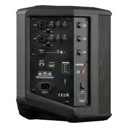 PROEL FREEONEX COLUNA AMPLIFICADA 6"+3X2" C/ BATERIA 400W