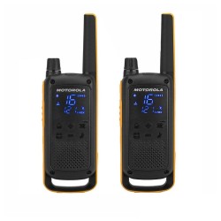 MOTOROLA TALKABOUT T82 EXTREME PACK 2 WALKIE-TALKIES PMR-446 C/ ESTOJO