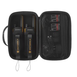 MOTOROLA TALKABOUT T82 EXTREME PACK 2 WALKIE-TALKIES PMR-446 C/ ESTOJO