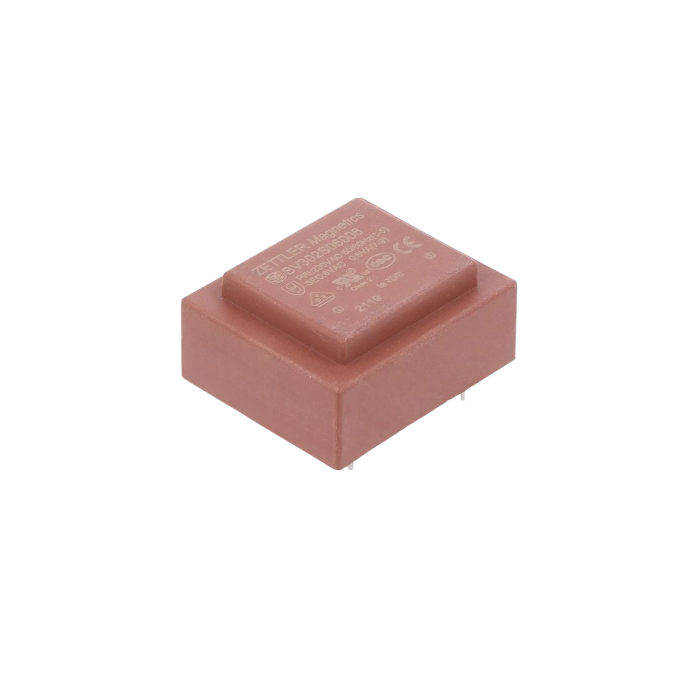 TRANSFORMADOR ENCAPSULADO 230VAC/6V 0.6VA