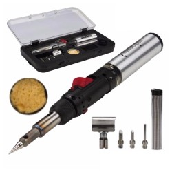 CONJUNTO FERRO SOLDAR A GAS VELLEMAN