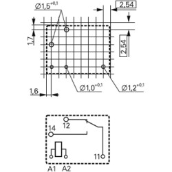 RELE ELETROMAGNETICO 18VDC