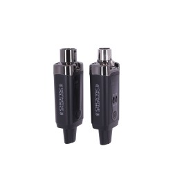 SISTEMA WIRELESS XLR 584~608Mhz C/ PHANTOM RECARREGAVEL