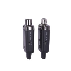 SISTEMA WIRELESS XLR 584~608Mhz C/ PHANTOM RECARREGAVEL