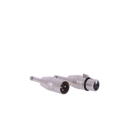 SISTEMA WIRELESS XLR 584~608Mhz C/ PHANTOM RECARREGAVEL