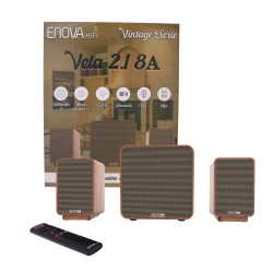 ENOVA VELA 2.1 8A SISTEMA HI-FI 2.1 C/ SUB 8"