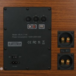 ENOVA VELA 2.1 8A SISTEMA HI-FI 2.1 C/ SUB 8"