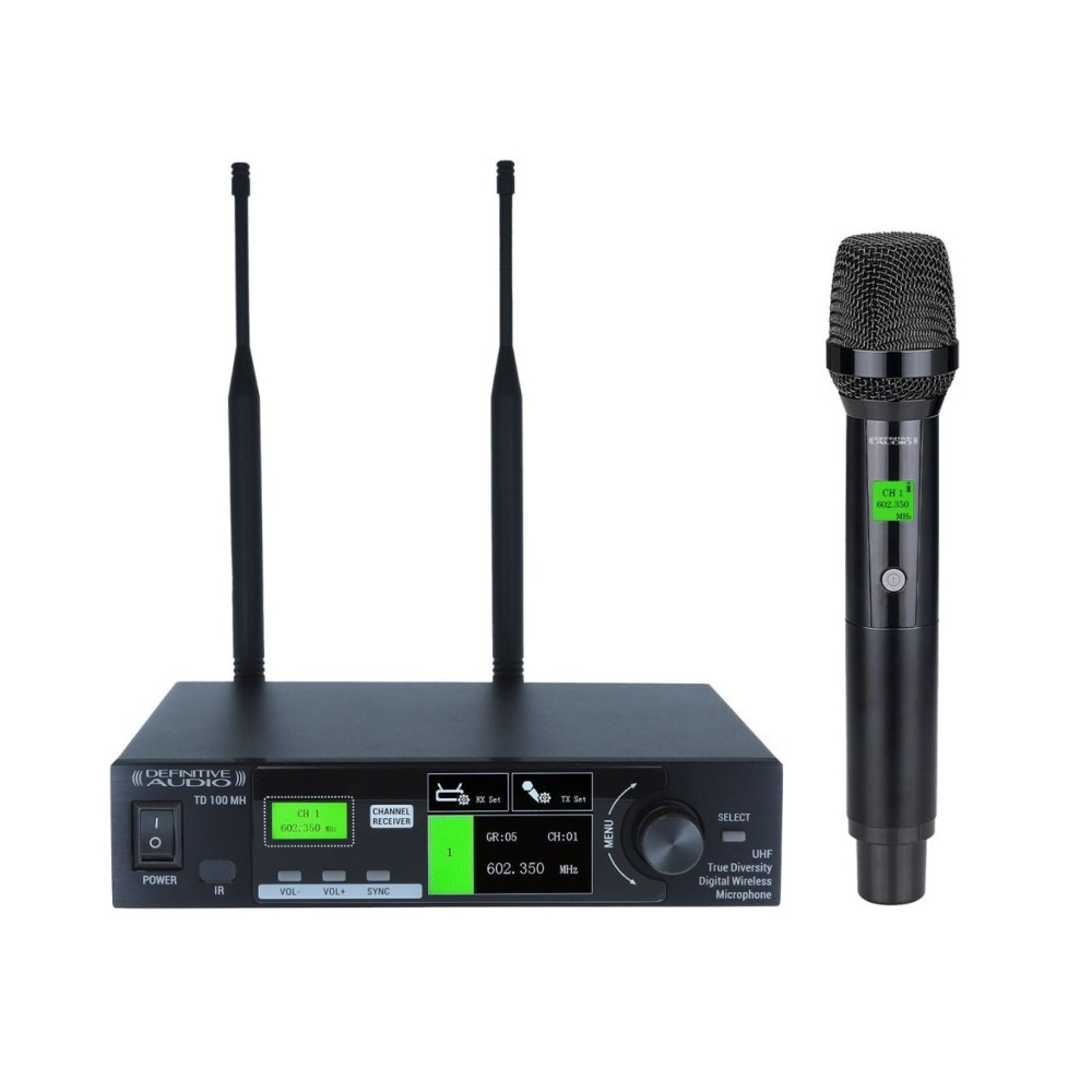 SISTEMA WIRELESS UHF TRUE DIVERSITY MÃO