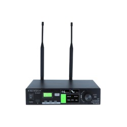 SISTEMA WIRELESS UHF TRUE DIVERSITY CABEÇA E LAPELA