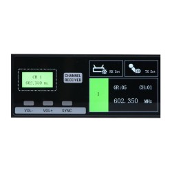 SISTEMA WIRELESS UHF TRUE DIVERSITY CABEÇA E LAPELA