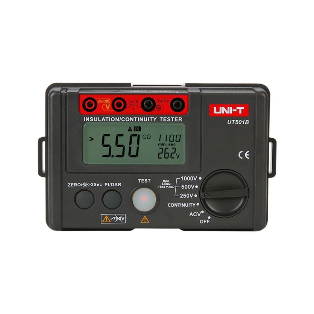 MEDIDOR DE RESISTÊNCIA DE ISOLAMENTO UNI-T