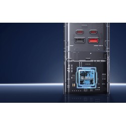 CARREGADOR MESA 2X USB A 2X USB C 2X SCHUKO 100W BASEUS