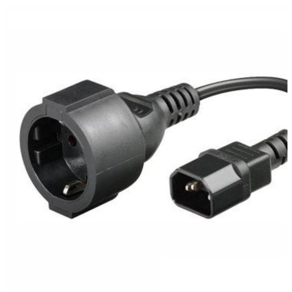 EXTENSAO CORRENTE IEC C14 / SCHUKO FEMEA 1.80MT