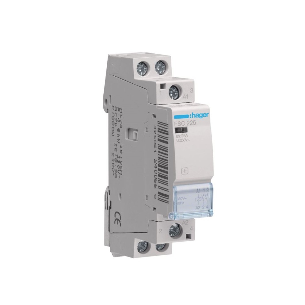 CONTACTOR 25A 2NA 230V HAGER