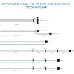 FONTE ALIMENTAÇÃO PARA PC 700W GAMING
