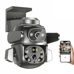 CAMERA VIGILANCIA WIFI 1080P IP DUPLA XO