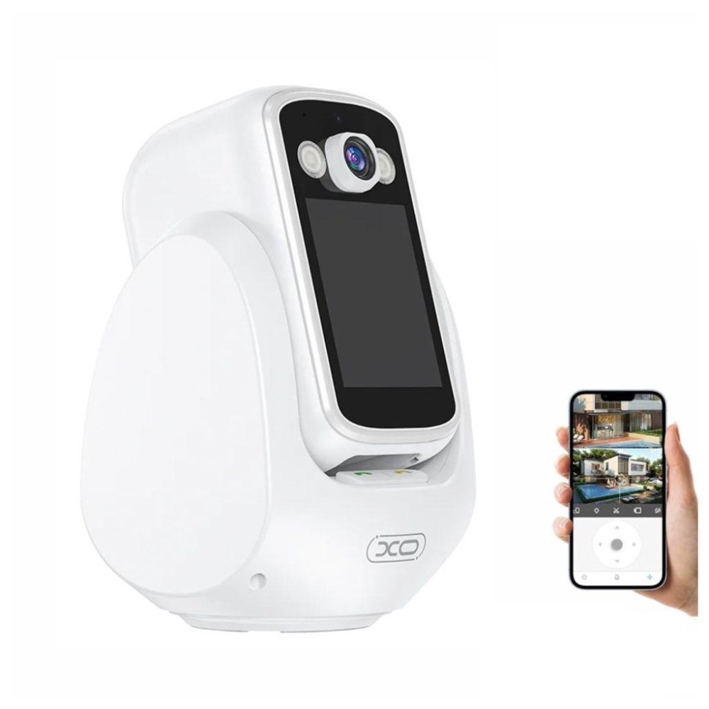 CAMERA VIGILANCIA C/ DISPLAY WIFI BT 2MP 1080P XO