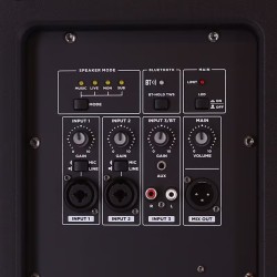 COLUNA 15" BI-AMPLIFICADA DEFINITIVE AUDIO PANDA 15A BT