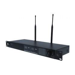 SISTEMA DUPLO WIRELESS UHF TRUE DIVERSITY CABEÇA E LAPELA