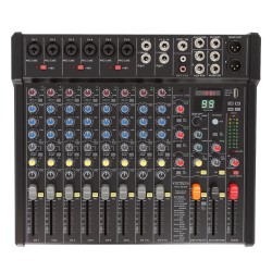 MESA MISTURA 6 CANAIS XLR USB / MP3 C/ EFEITOS / EQ.