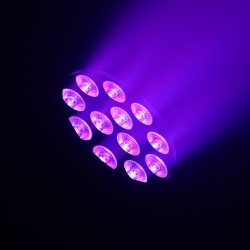 PROJETOR PAR LED 12x6W RGBW
