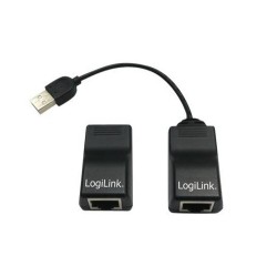 EXTENSOR USB VIA UTP CAT5/6 ATE 60MTS
