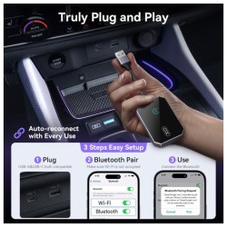 ADAPTADOR UNIVERSAL WIRELESS CARPLAY