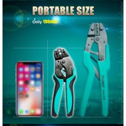 ALICATE CRAVAR FICHAS COAXIAIS BNC 190mm | PROSKIT