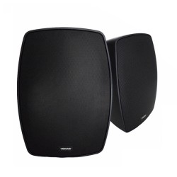 PAR COLUNAS PASSIVAS 5" 80W 100V IPX5 PRETO