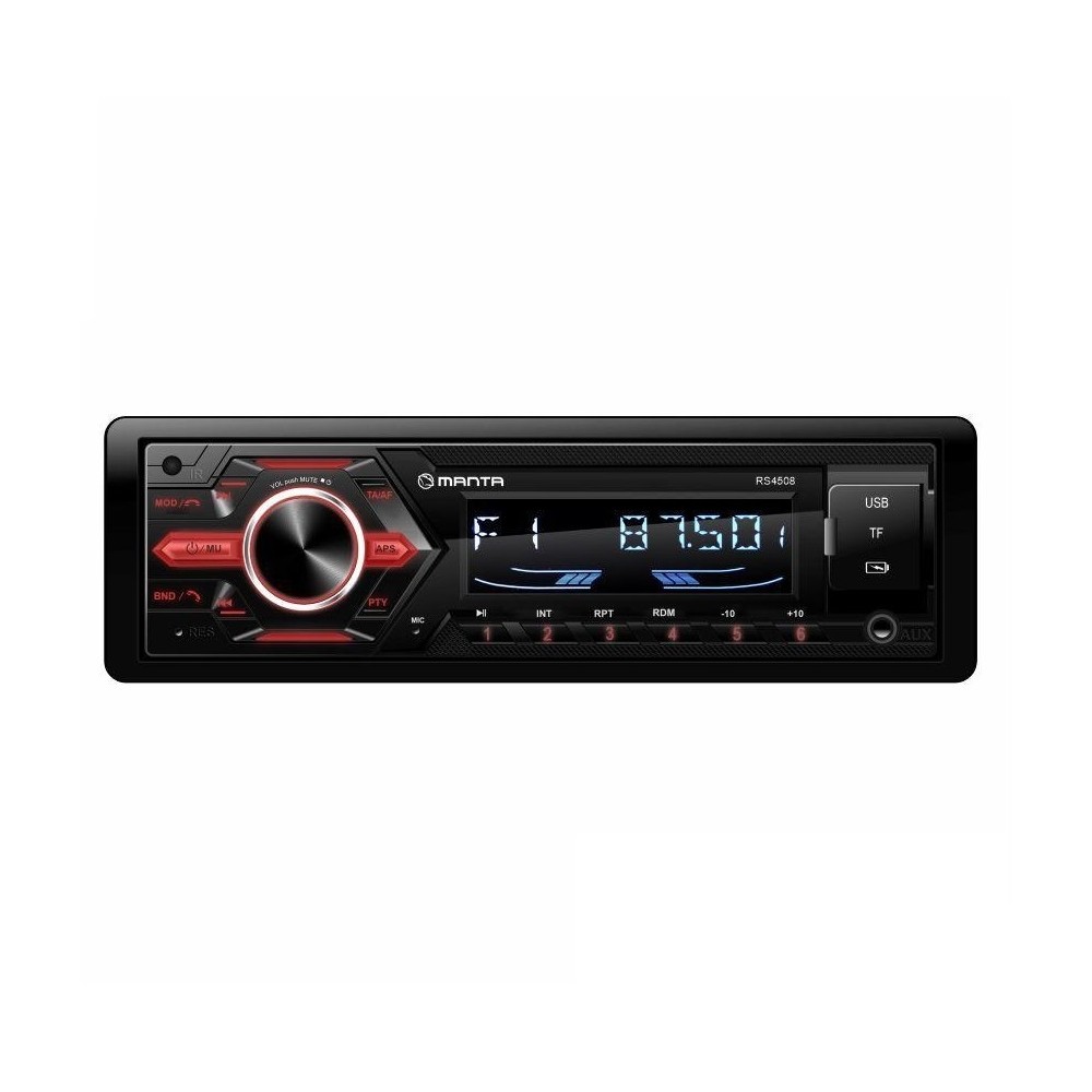 AUTO-RADIO FM / BLUETOOTH / SD / AUX / USB MANTA