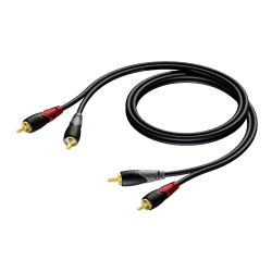 CABO AUDIO ST 2xRCA MACHO/2xRCA MACHO 3MTS PROCAB
