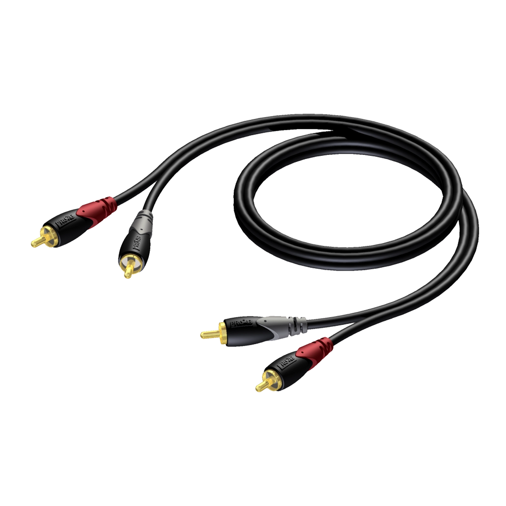 CABO AUDIO ST 2xRCA MACHO/2xRCA MACHO 3MTS PROCAB