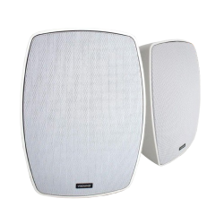 PAR COLUNAS PASSIVAS 5" 80W 100V IPX5 BRANCO