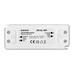 FONTE ALIMENTAÇÃO INDUSTRIAL 12V 1A 12W