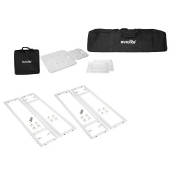 KIT SUPORTES C/ LICRA BRANCOS ALTURA 100-175cm