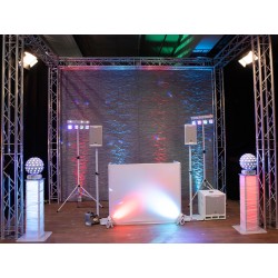 KIT SUPORTES C/ LICRA BRANCOS ALTURA 100-175cm