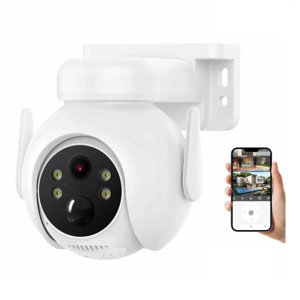 CAMERA VIGILANCIA IP FHD WIFI COM PAINEL SOLAR XO