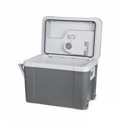 GELEIRA ELETRICA 12/24V 35L C/ AQUECIMENTO C/ TROLLEY