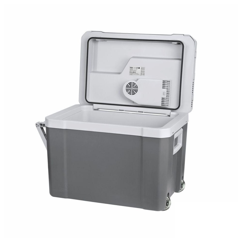 GELEIRA ELETRICA 12/24V 35L C/ AQUECIMENTO C/ TROLLEY