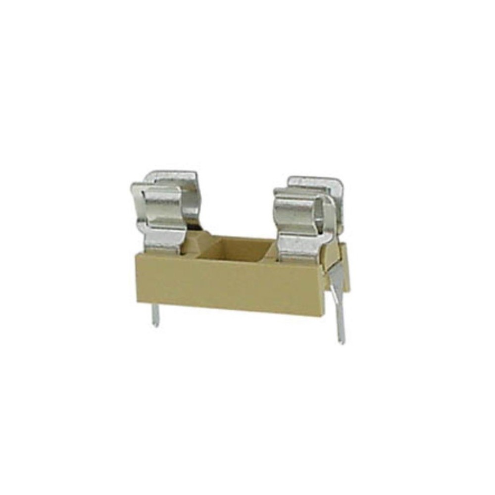 Suporte de fusível para Circuito Impresso, 5,2x20mm