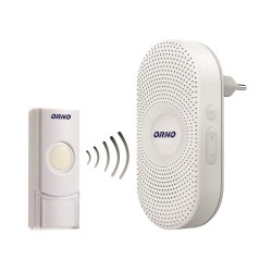 Campainha sem Fios, com 1 Recetor, alcance 300m, ORNO