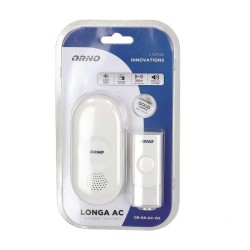 Campainha sem Fios, com 1 Recetor, alcance 300m, ORNO