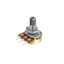 Potenciómetro Axial Linear 10K OHMS, raster 5mm