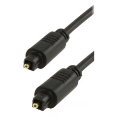 Cabo Fibra Ótica Toslink-Toslink, 1 metro , PROK