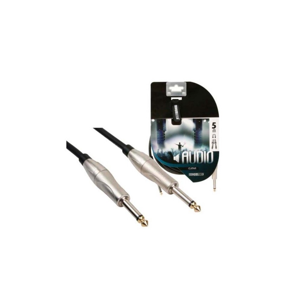 Cabo Jack 6.35mm Macho / Macho, 5 metros, HQ POWER