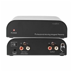 Pré-amplificador 2 Canais RCA / PHONO, NÉDIS