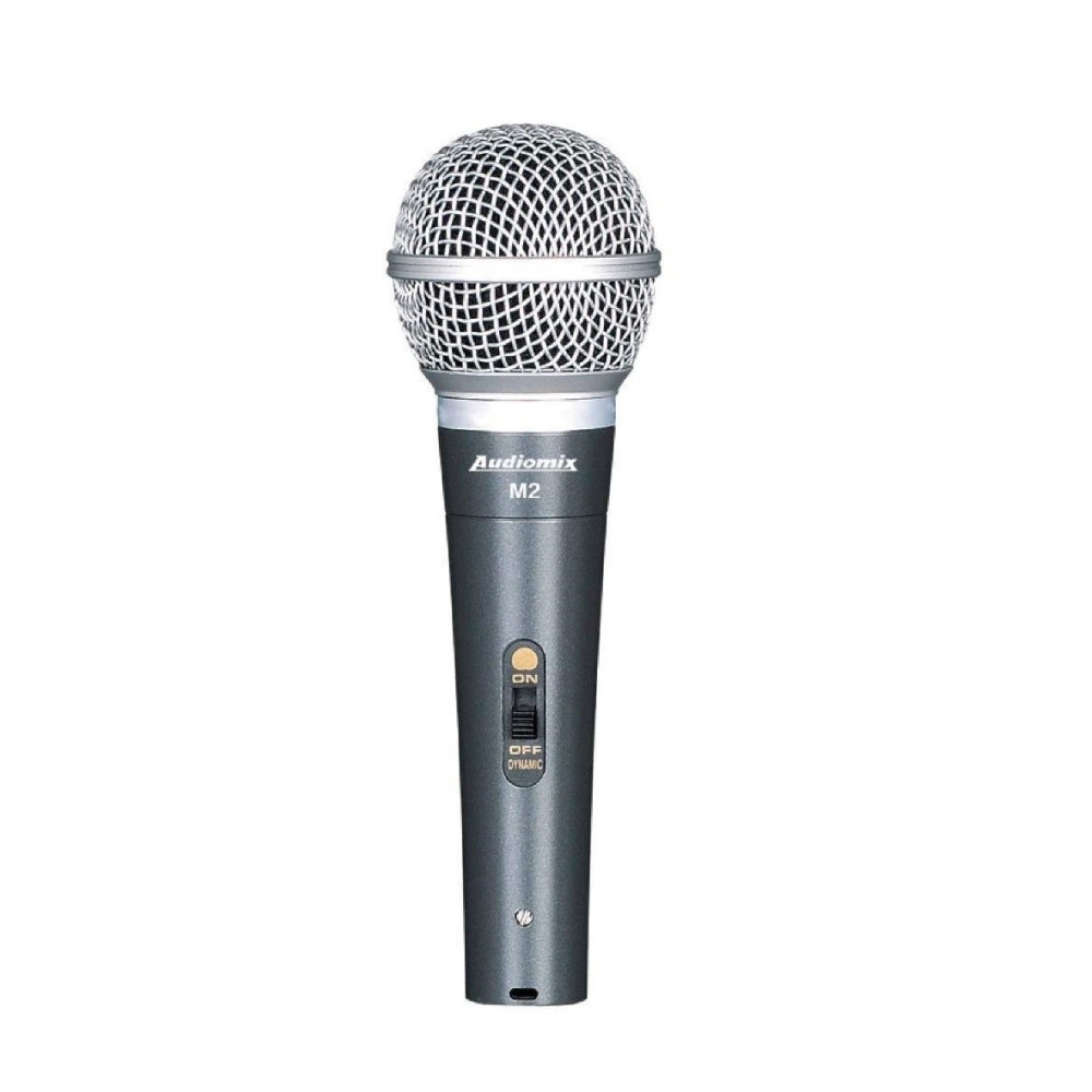 Microfone de mão, dinâmico, unidirecional, AUDIOMIX M2