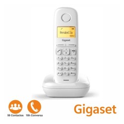 Telefone sem Fios, com base, branco, Gigaset A170