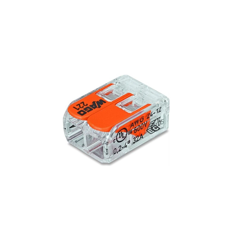 União de 2 ligações, 450V, 0.2...4mm2, até 32A