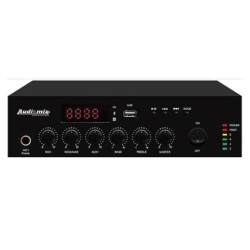 Amplificador de linha, 120W MIC USB/BT/SD, AUDIOMIX AS-120UB